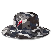 Men's New Era Camo Houston Texans 2022 NFL Training Camp - Official Panama Bucket Hat