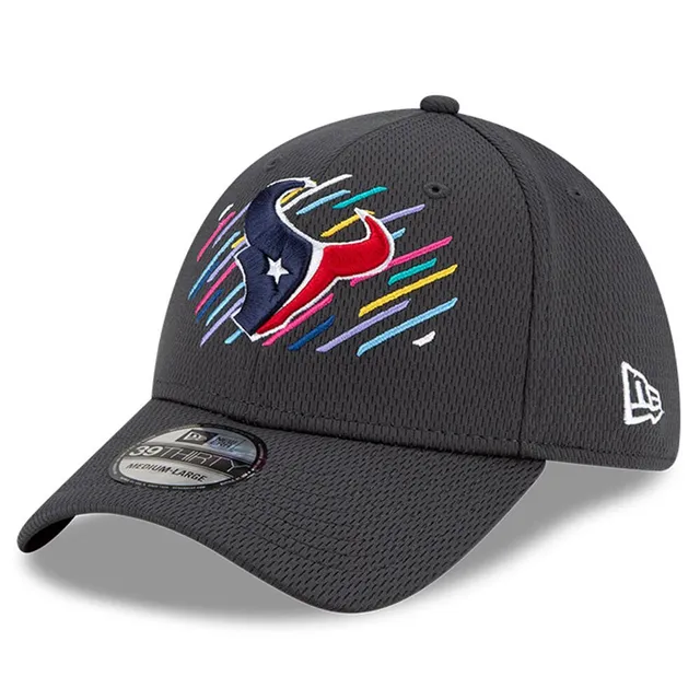 Men's New Era Black Houston Texans Logo 39THIRTY Flex Hat