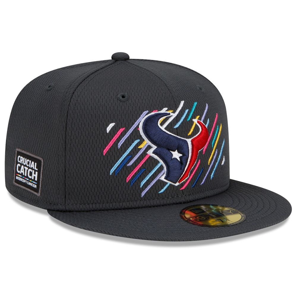 : New Era Men's Charcoal Houston Texans 2021 NFL