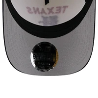 Casquette ajustable New Era 9FORTY A-Frame M-Crown pour homme, crème/bleu marine, Houston Texans, draft NFL 2025