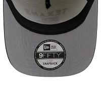 Men's New Era  Cream/Navy Houston Texans 2025 NFL Draft A-Frame 9FIFTY Snapback Hat