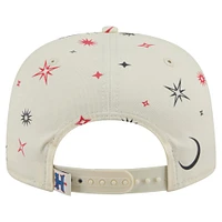 Men's New Era Cream Houston Texans Celestial Golfer Adjustable Hat