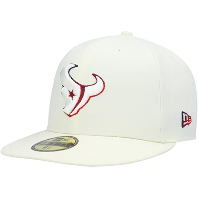 Men's New Era Navy Houston Texans Identity 59FIFTY Fitted Hat