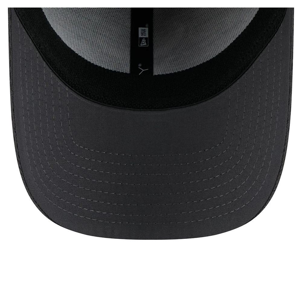 Men's New Era Graphite Houston Texans  Main 39THIRTY Flex Hat