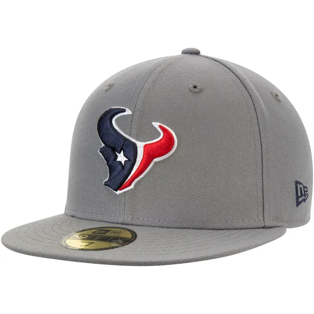 Men's New Era Gray Houston Texans 2021 NFL Sideline Sport Pom