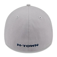 Men's New Era Gray Houston Texans Standard 39THIRTY Flex Hat