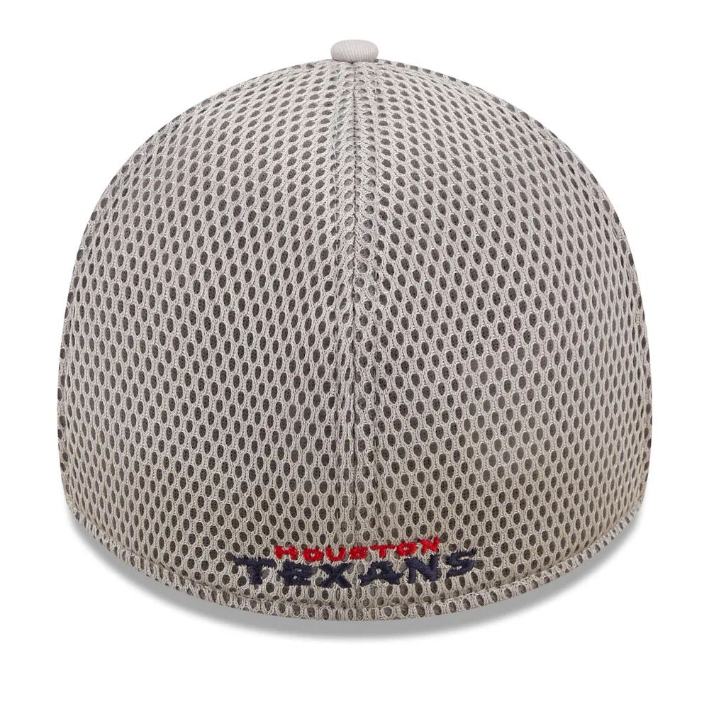 Lids Houston Texans New Era Team Neo 39THIRTY Flex Hat - Gray