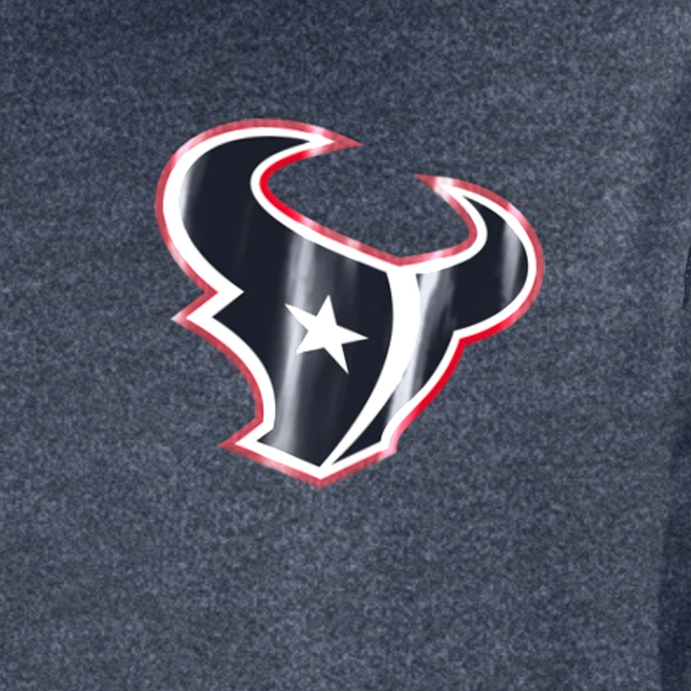 Men's New Era Heather Navy Houston Texans 2024 NFL Training Camp T-Shirt