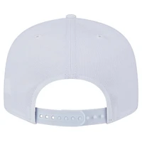 Men's New Era Houston Texans Main White on White 9FIFTY Snapback Hat