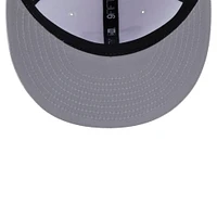 Men's New Era Houston Texans Main White on White 9FIFTY Snapback Hat