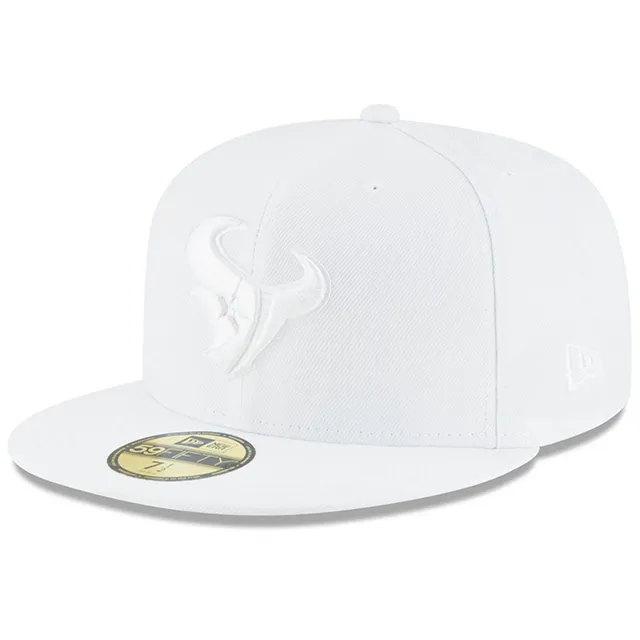 Lids Houston Texans New Era White on 59FIFTY Fitted Hat