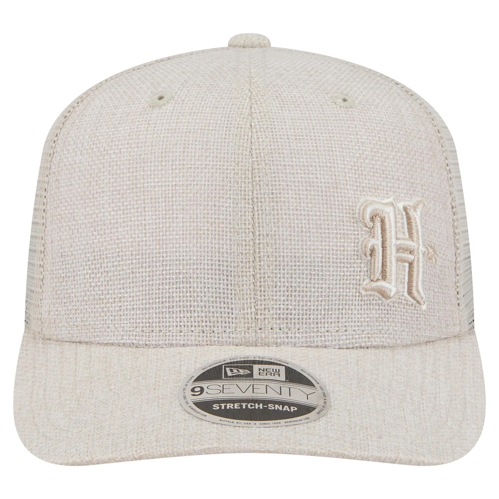 Casquette extensible à boutons-pression Flawless 9SEVENTY des Houston Texans de New Era pour homme