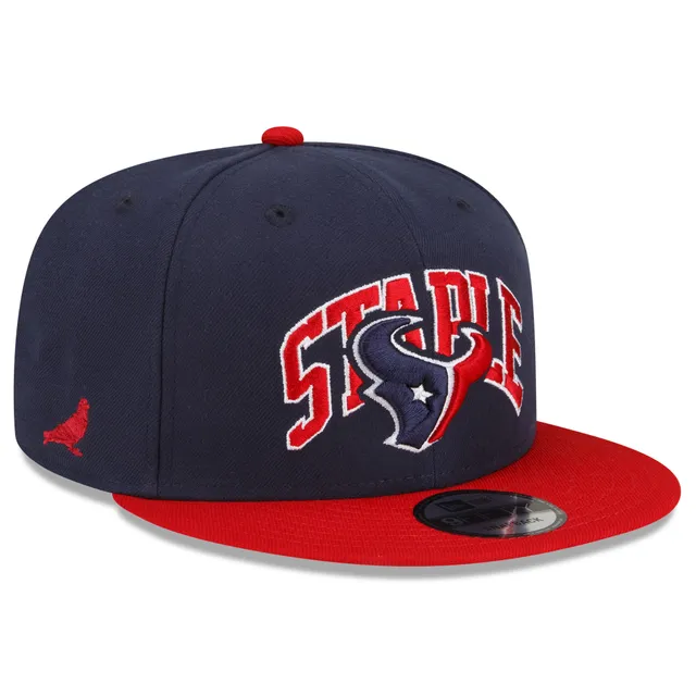 Men's New Era Red/Black Atlanta Falcons NFL x Staple Collection 9FIFTY  Snapback Adjustable Hat