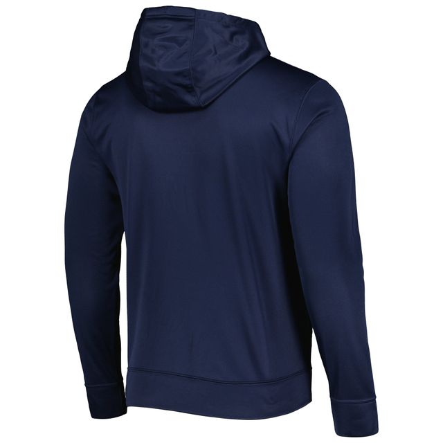 Sweat à capuche Houston Texans Combine Authentic Huddle Up New Era pour homme bleu marine