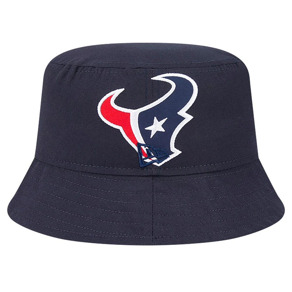 Chapeau bob bleu marine Houston Texans Helmet pour homme New Era