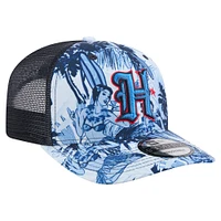 Men's New Era  Navy Houston Texans Hula Trucker 9SEVENTY Adjustable Hat