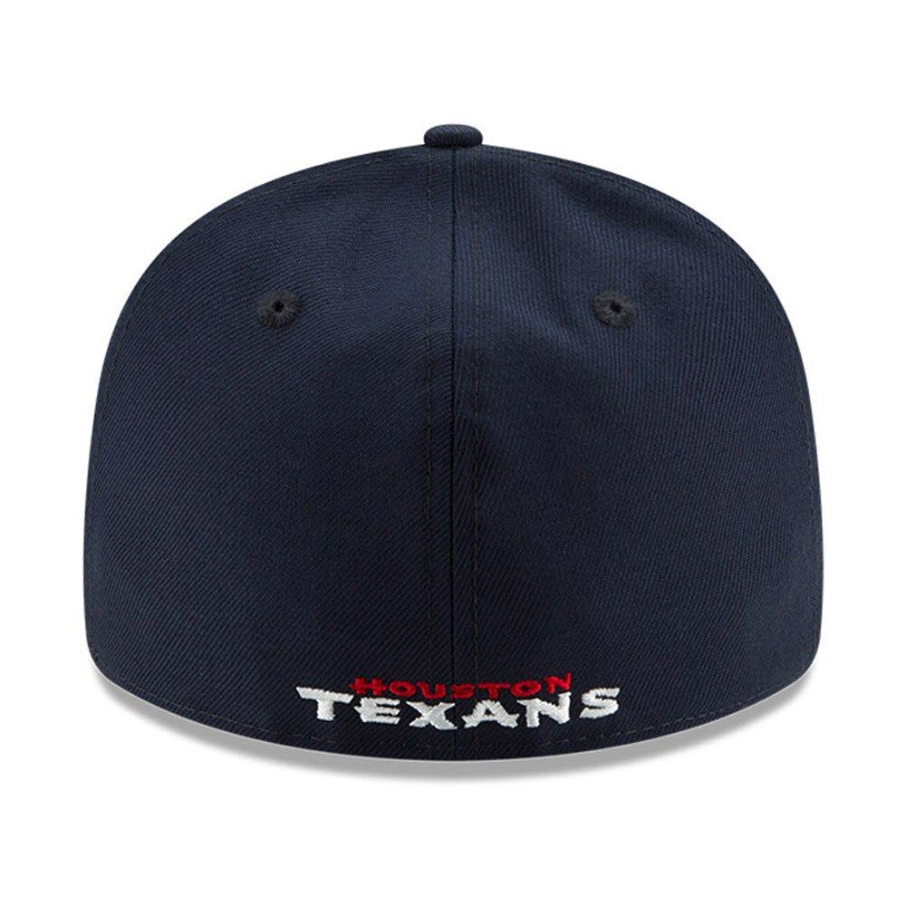 Men's New Era White Houston Texans Omaha Low Profile 59FIFTY Fitted Hat