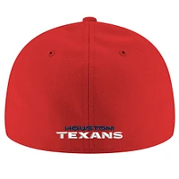 Men's New Era  Red Houston Texans Omaha Low Profile 59FIFTY Fitted Hat