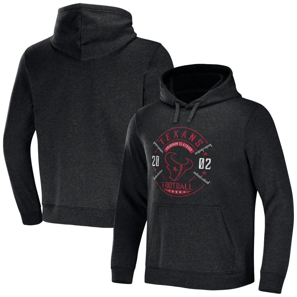 Collection NFL x Darius Rucker pour hommes par Fanatics Heather Charcoal Houston Texans Radar Sweat à capuche