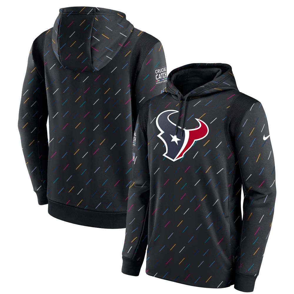 Houston Texans Nike Therma Sideline Hoodie - Youth