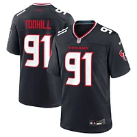 Men's Nike Casey Toohill  Navy Houston Texans Team Game Jersey