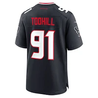 Men's Nike Casey Toohill  Navy Houston Texans Team Game Jersey