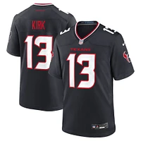 Maillot Nike Christian Kirk bleu marine pour homme des Houston Texans