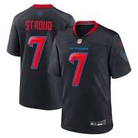 Maillot Nike C.J. Stroud pour homme, bleu marine, Houston Texans, 2e match alternatif