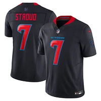 Men's Nike C.J. Stroud Navy Houston Texans 2nd Alternate Vapor F.U.S.E. Limited Jersey