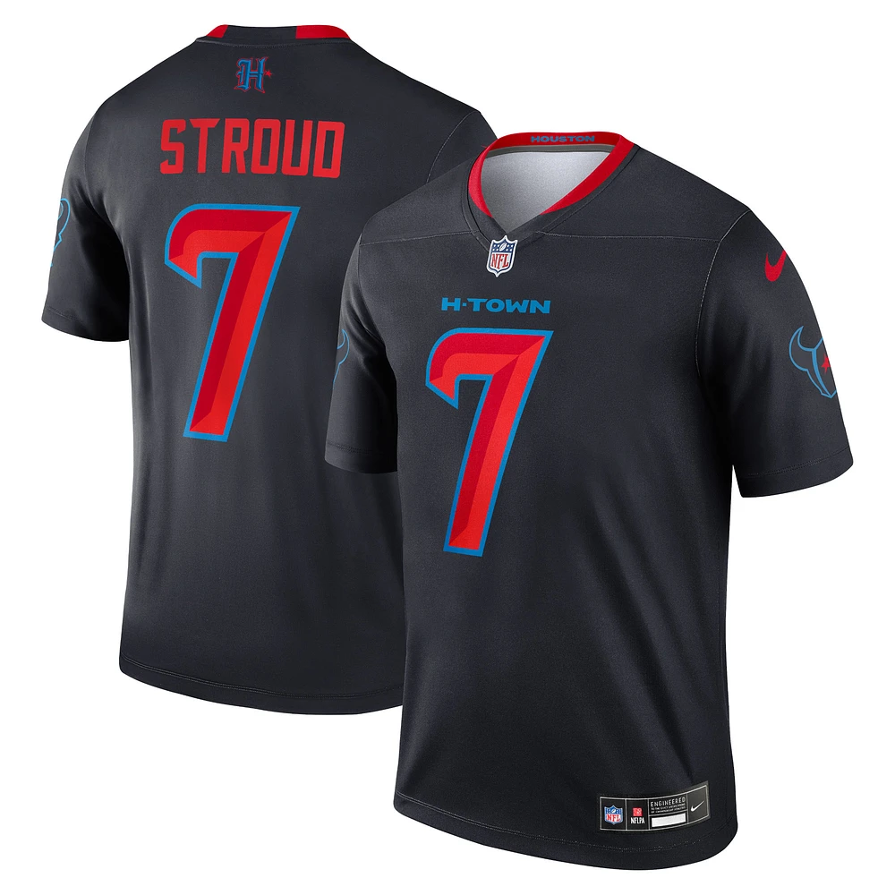 Men's Nike C.J. Stroud Navy Houston Texans Team Legend Jersey