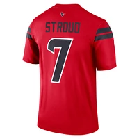 Haut Nike C.J. Stroud rouge pour homme, joueur de légende alternatif des Houston Texans