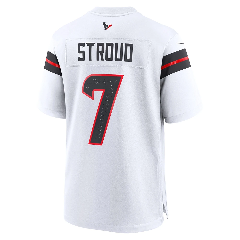 Men's Nike C.J. Stroud White Houston Texans Game Jersey