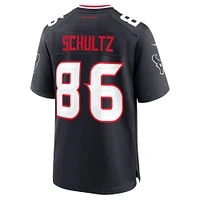 Men's Nike Dalton Schultz  Navy Houston Texans Team Game Jersey