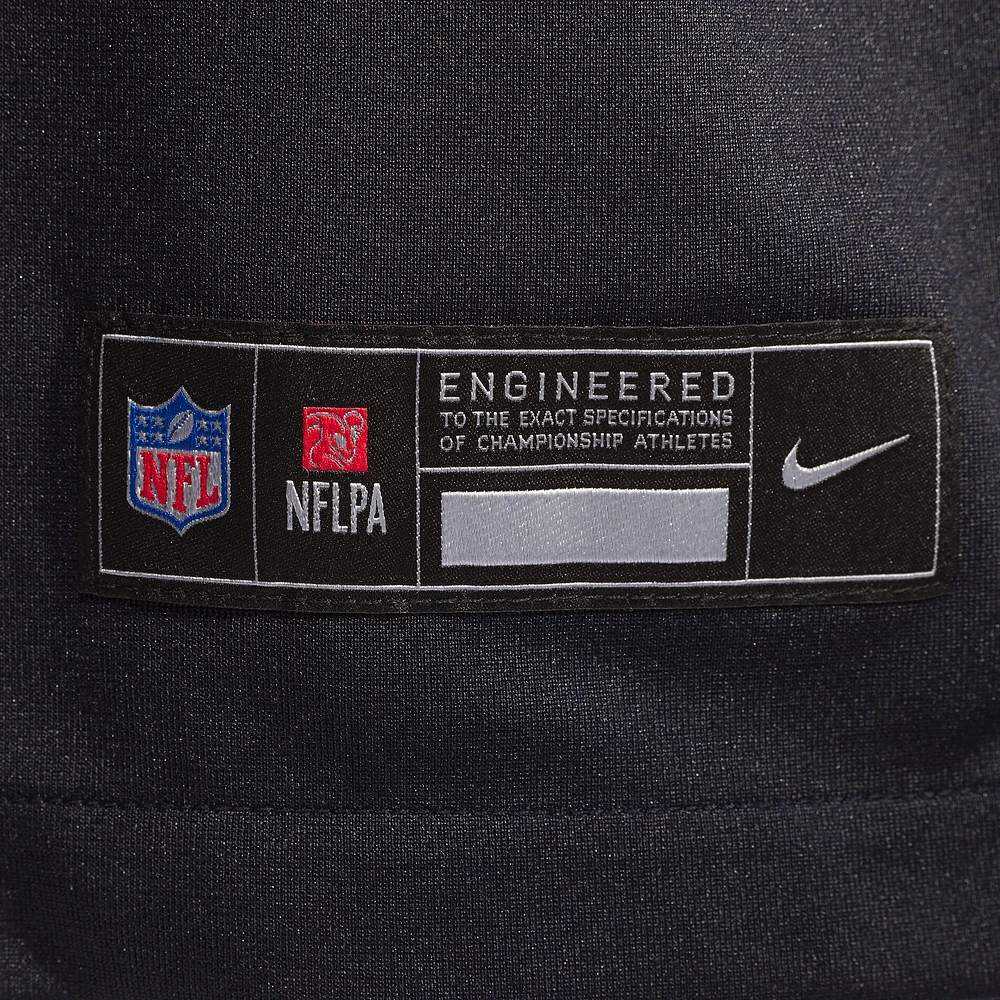 Men's Nike Darrell Taylor  Navy Houston Texans Team Game Jersey