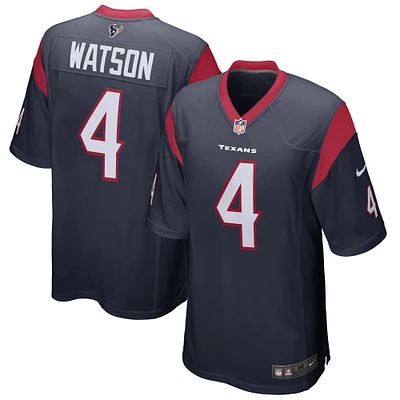 Men's Nike Deshaun Watson Navy Houston Texans Game Jersey