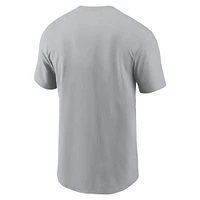Men's Nike  Gray Houston Texans Lockup Essential T-Shirt