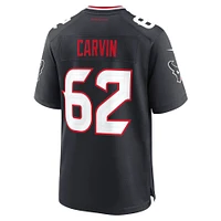 Men's Nike Jerome Carvin  Navy Houston Texans Team Game Jersey