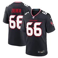 Men's Nike Kilian Zierer  Navy Houston Texans Team Game Jersey