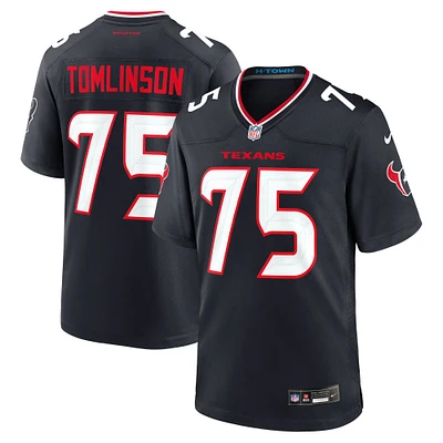 Men's Nike Laken Tomlinson  Navy Houston Texans Team Game Jersey