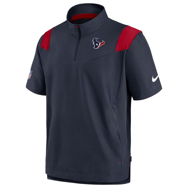 Haut à enfiler Chevron Lockup Nike Houston Texans Sideline Coaches pour homme - Bleu marine