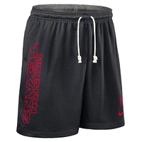 Men's Nike Navy Houston Texans Sideline Reversible Performance Shorts