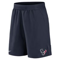 Men's Nike Navy Houston Texans Stretch Woven Shorts