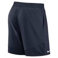 Men's Nike Navy Houston Texans Stretch Woven Shorts