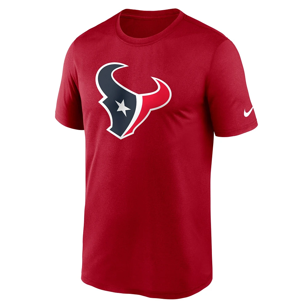 T-shirt Nike rouge Houston Texans Primetime Legend Performance pour homme