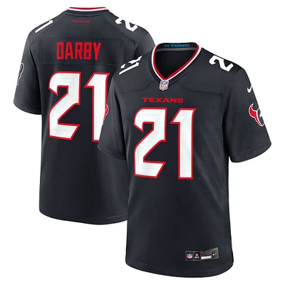 Maillot Nike Ronald Darby bleu marine pour homme des Houston Texans