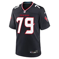 Men's Nike Tremayne Anchrum Jr.  Navy Houston Texans Team Game Jersey