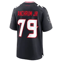 Men's Nike Tremayne Anchrum Jr.  Navy Houston Texans Team Game Jersey