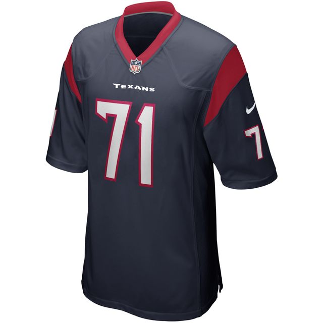 Maillot de match Nike Tytus Howard pour hommes, bleu marine, Houston Texans