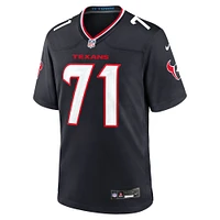 Maillot de match Nike Tytus Howard bleu marine pour homme des Houston Texans