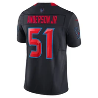 Nike Will Anderson Jr. Navy Houston Texans 2nd Alternate Vapor F.U.S.E. Maillot limité